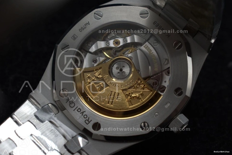 Black Royal Oak Frosted 1034 SA3120 Super Clone Edition Dial Textured SS Thermal SS 1:1 On Bracelet Best 15454 37mm APSF 1107